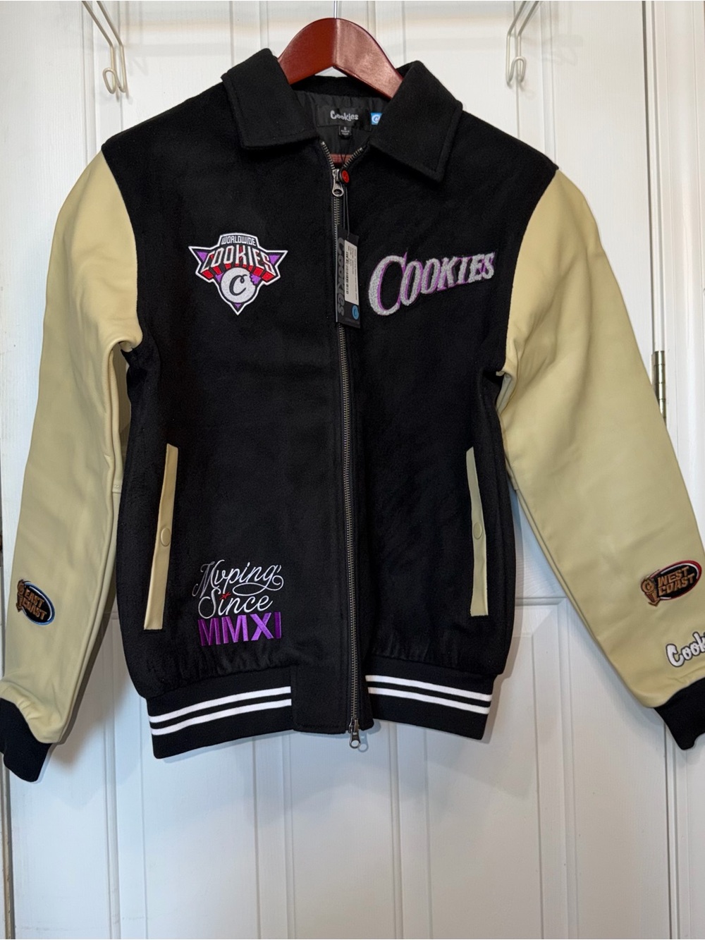 Cookies SF varsity jacket Brand New With Tags. Men’s Small